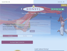 Tablet Screenshot of konsyl.com